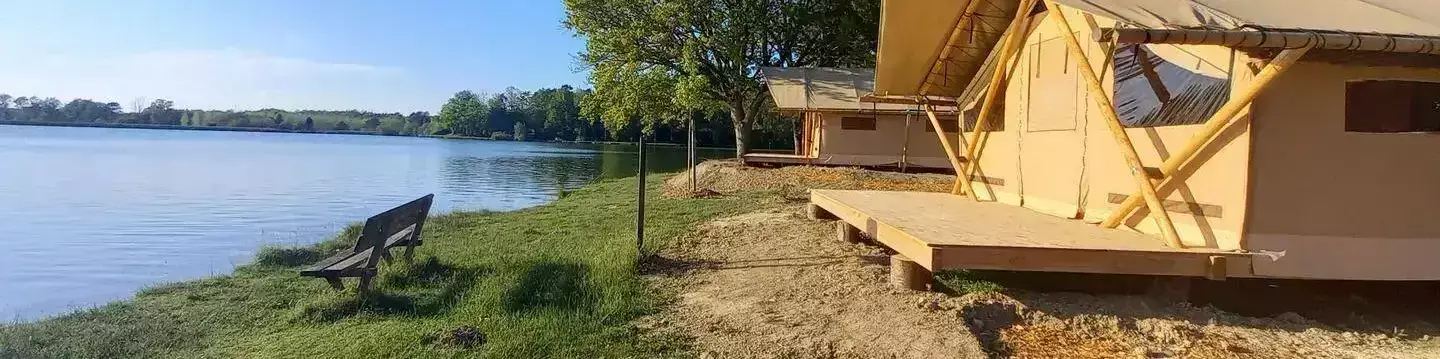 Tenda Safari Camping Lac de l’Uby - Huttopia