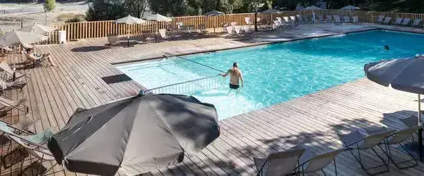 Piscina Camping Lac de Serre-Ponçon - Huttopia