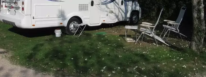 Piazzola camper Camping Lann Brick