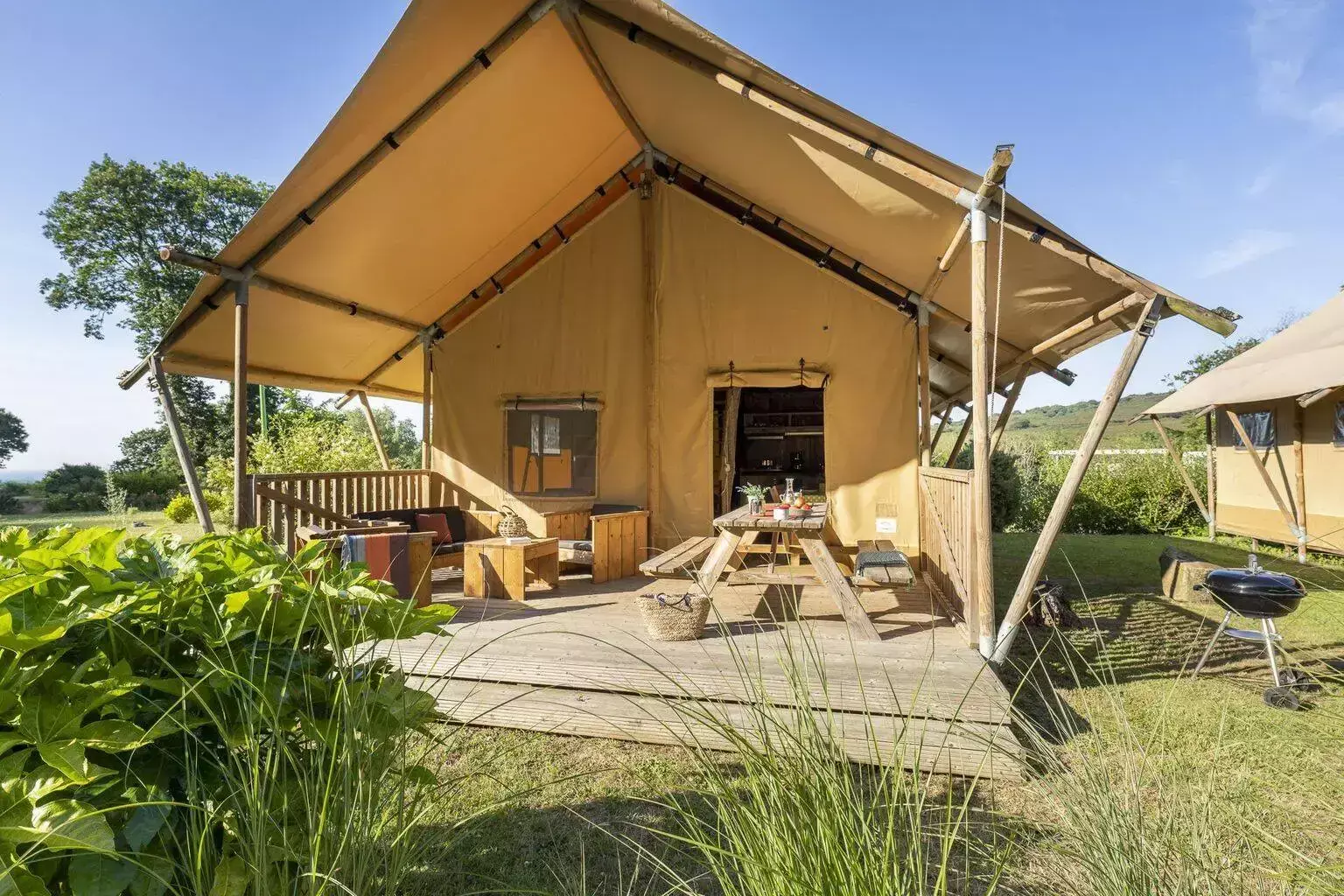 Yala glamping lodge in tela Camping L'Anse du Brick - Sandaya