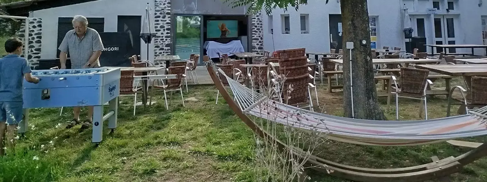 Stolní fotbal Camping l'Ardecho