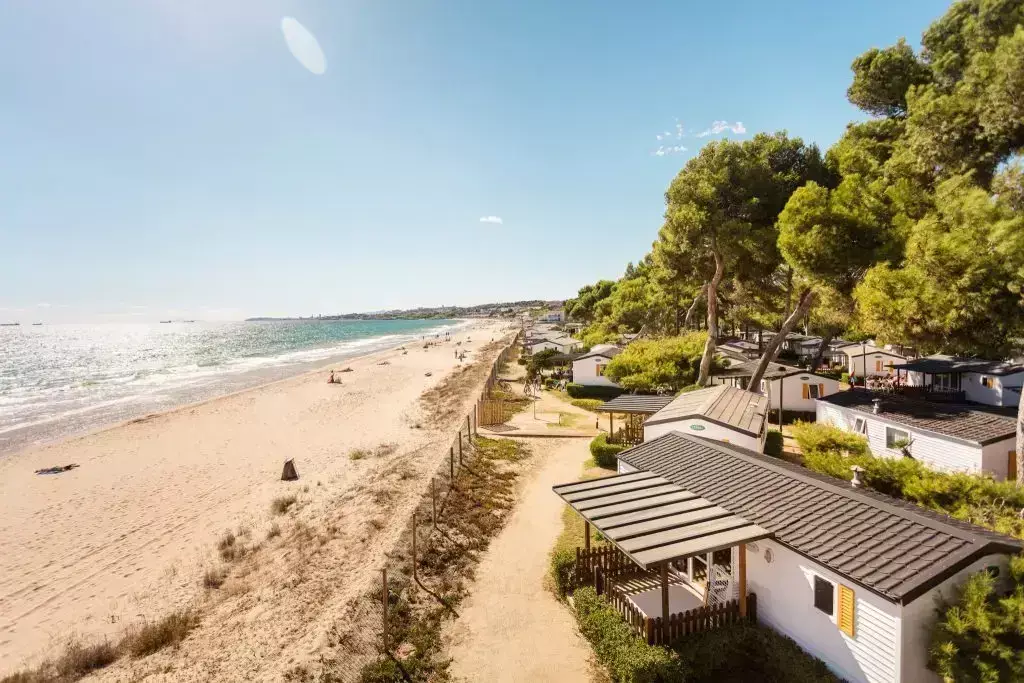 Spiaggia Camping Las Palmeras