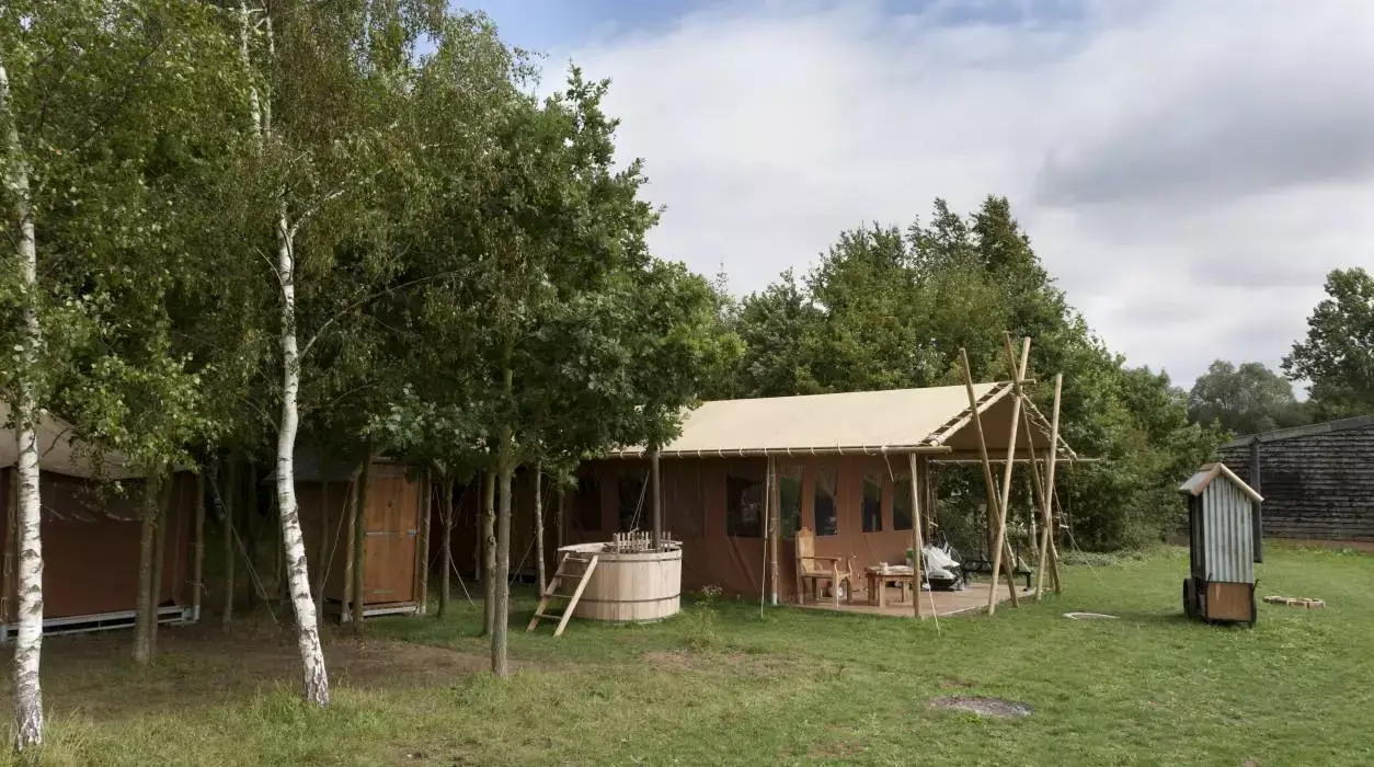 Safari tent Camping Layer Marney Tower - FeatherDown