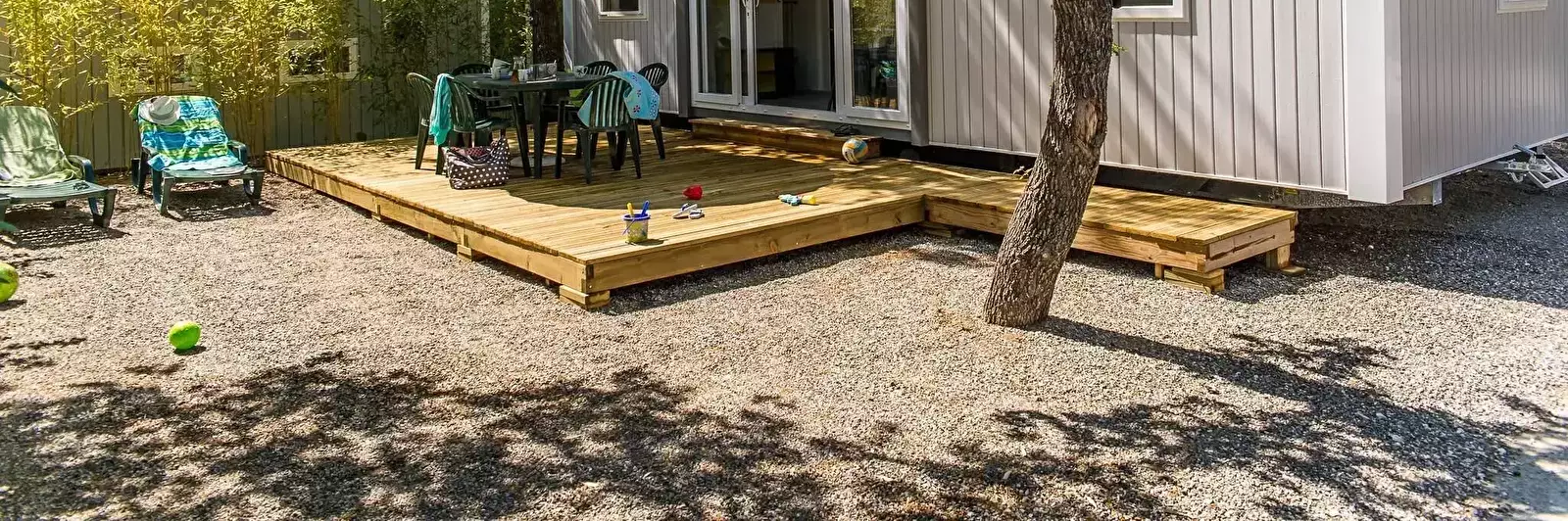 Mobile home - Stacaravan Camping Le Bois de Valmarie