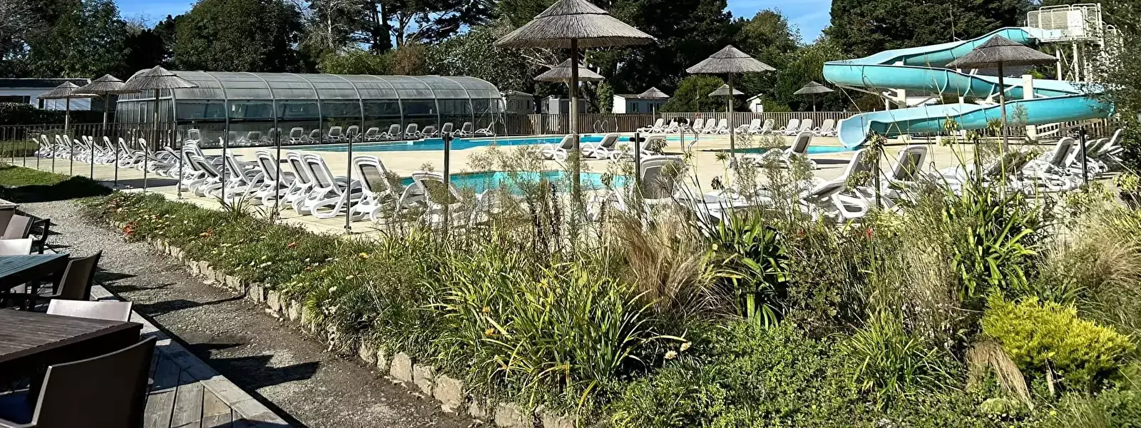 Piscina Camping Le Bordénéo