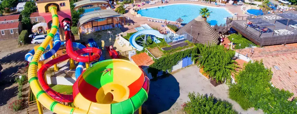 Water park Camping Le Boucanet - Capfun
