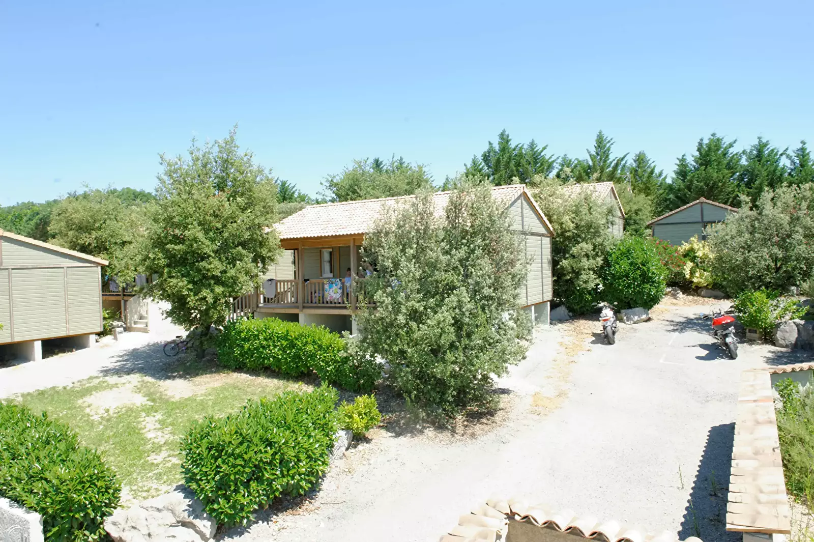 Chalet-Bungalow Camping Le Chamadou Ardèche