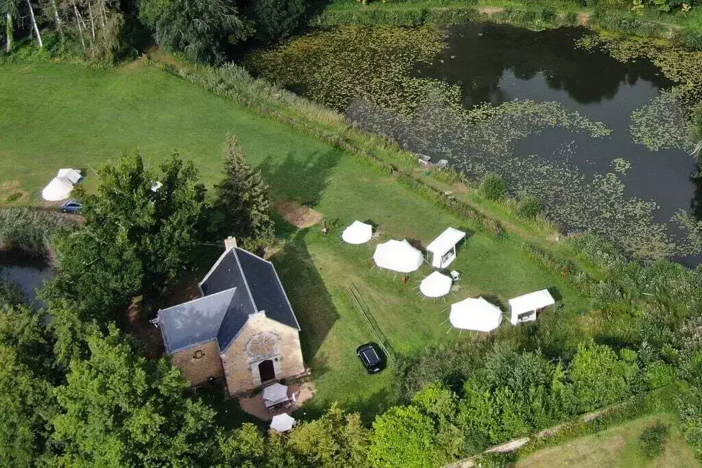 Panoramica Camping Le Château de Chanteloup