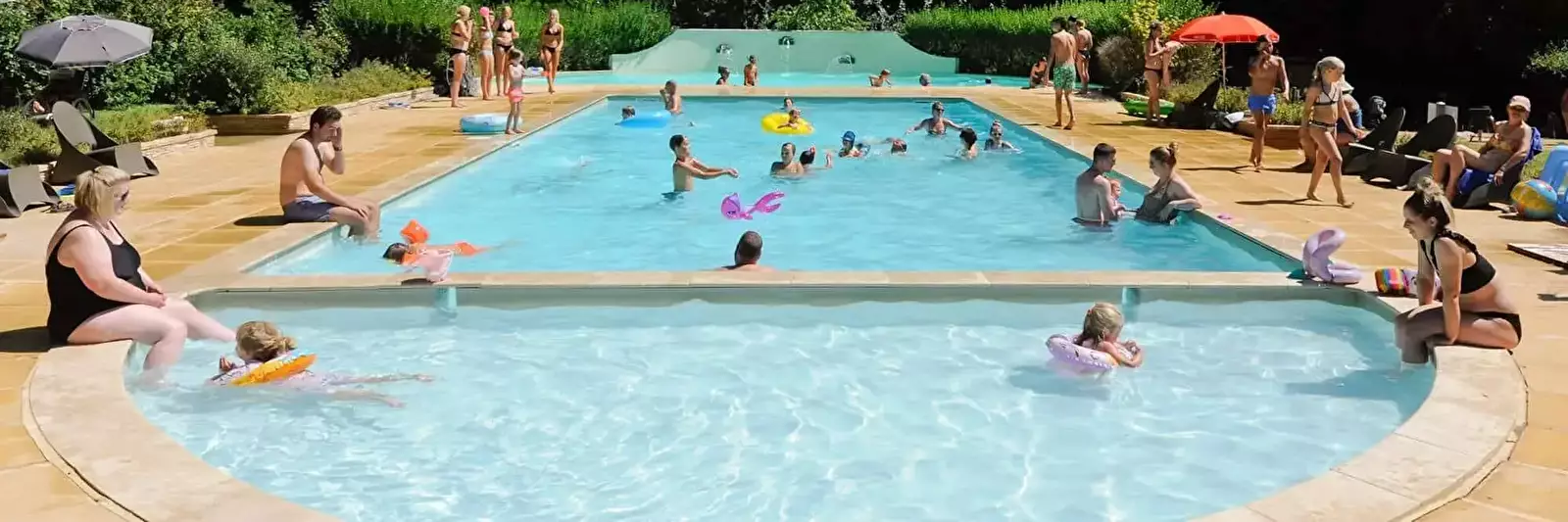 Piscina Camping Le Château de Chanteloup