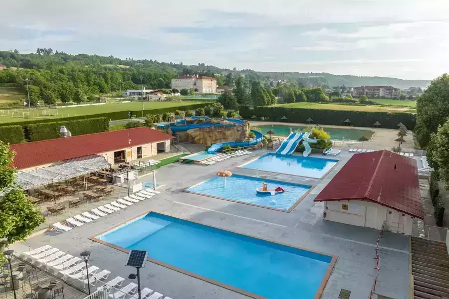 Piscina Camping le Château de Galaure - Marvilla Parks