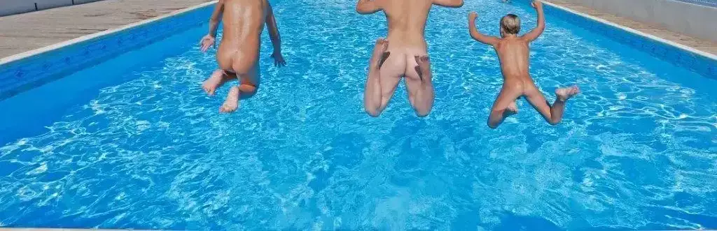 Swimming pool Camping Le Clapotis