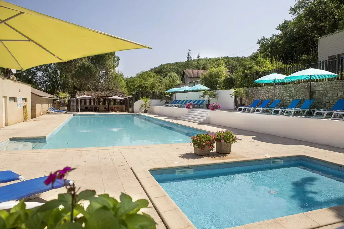 Zwembad Camping Le Clos Bouyssac