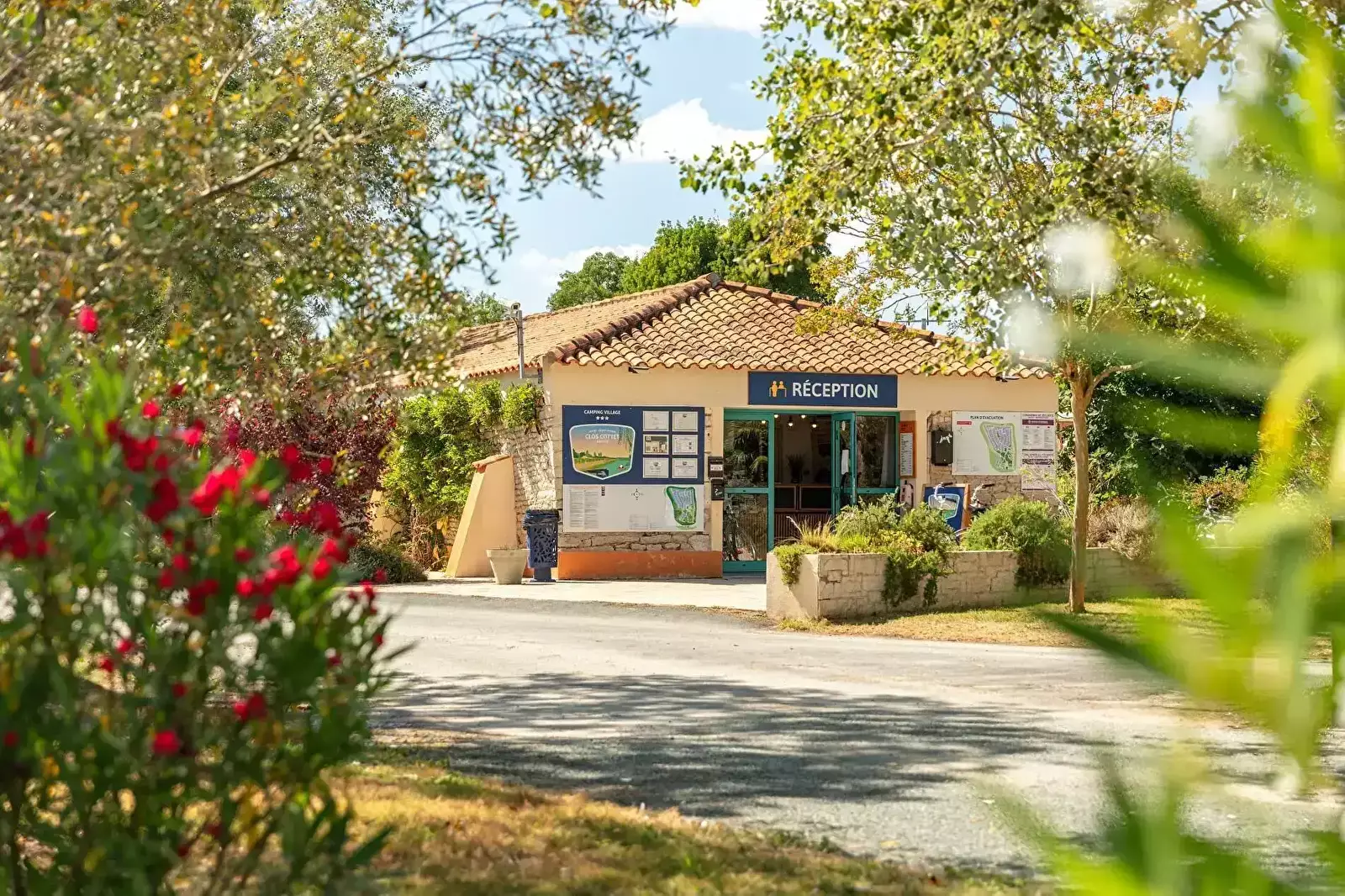 Reception Camping Le Clos Cottet - Marvilla Parks