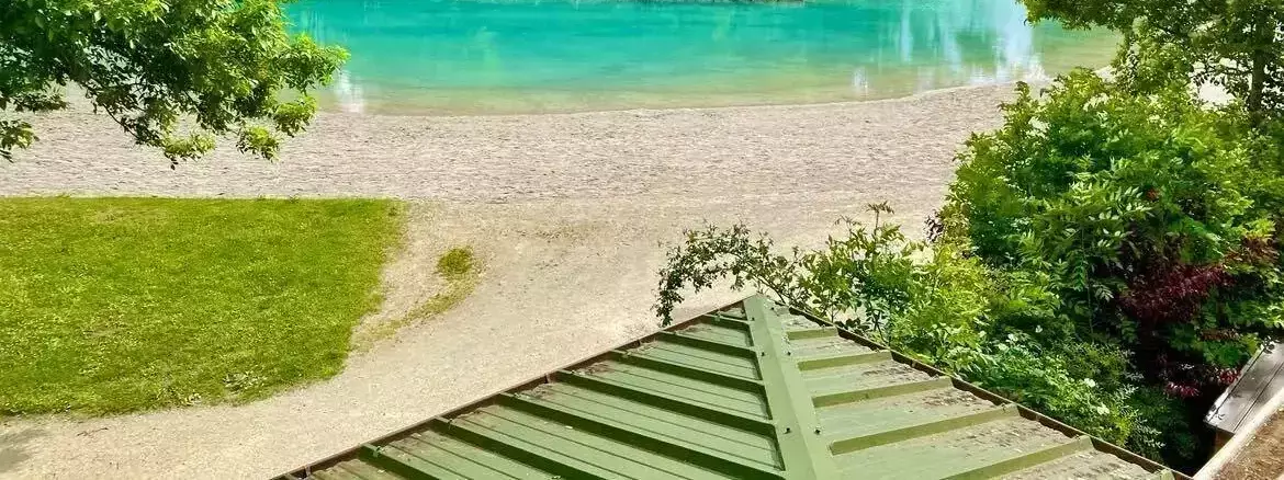 Zwemmen in meer of vijver Camping Le Colombier