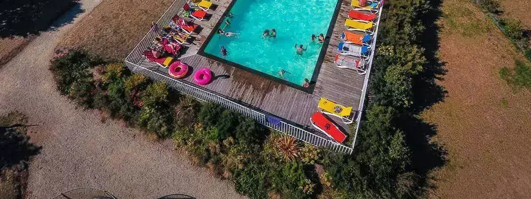 Piscina Camping Le Diben