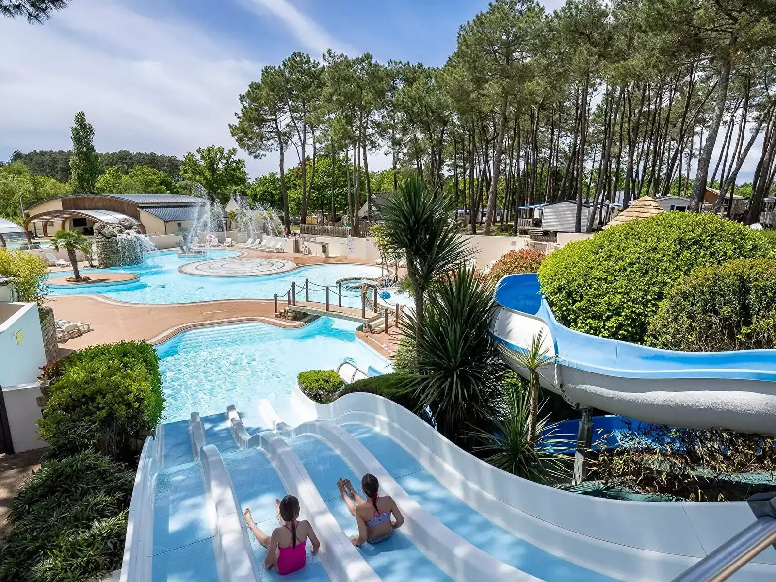 Parco acquatico Camping Le Fort Espagnol