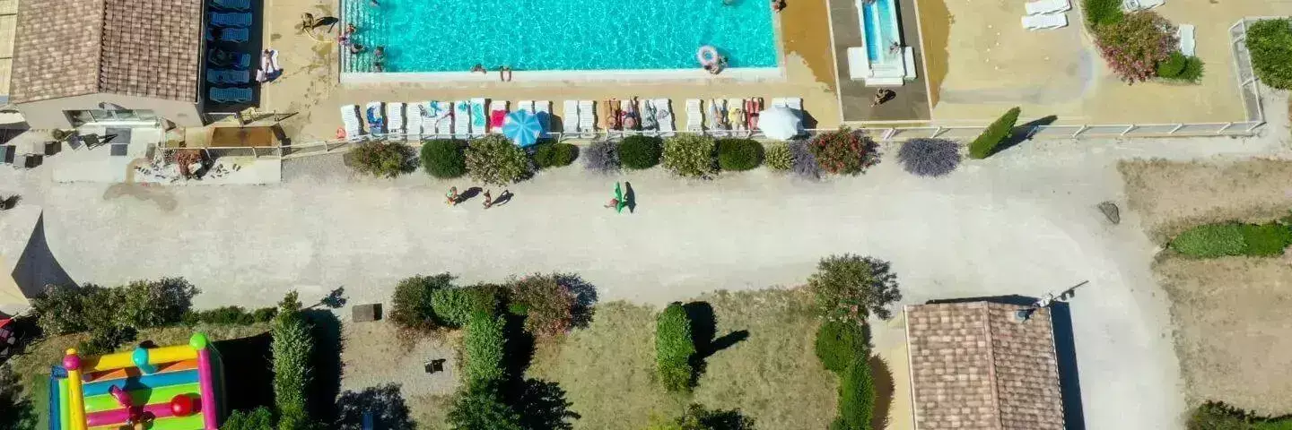 Placeringsoversigt Camping Le Garrigon