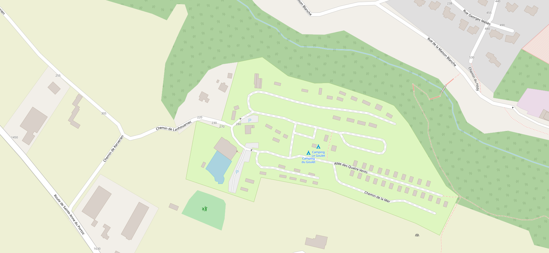 Camping Le Goulet in Brest, Frankrijk (2023)