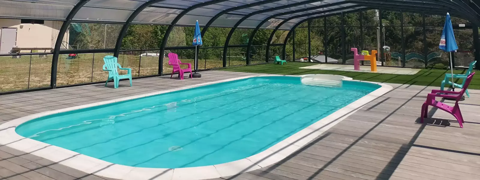 Piscina Camping Le Grun de Chignore