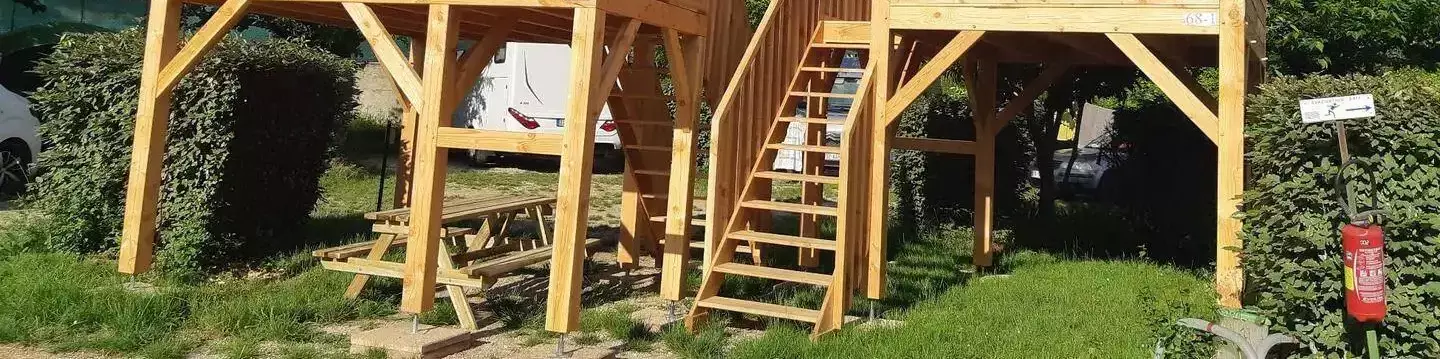 Bivakovací stan Camping Le Jalinier