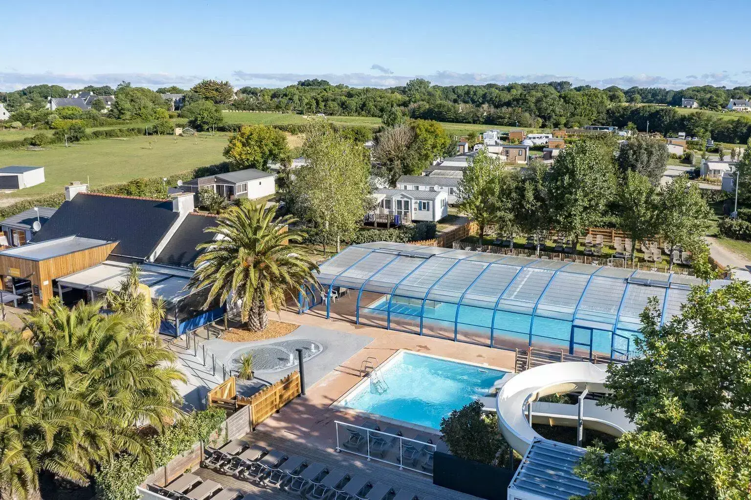 Zwembad Camping Le Kérou - Sandaya