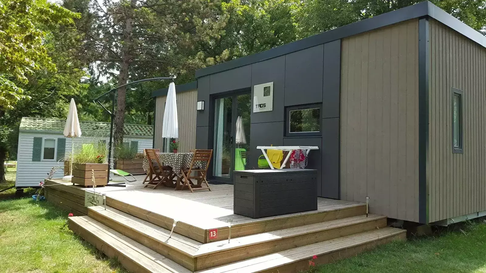 Chalet-Bungalow Camping Le Lizot