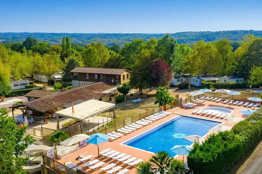 Schwimmbad Camping Le Mas - Tohapi