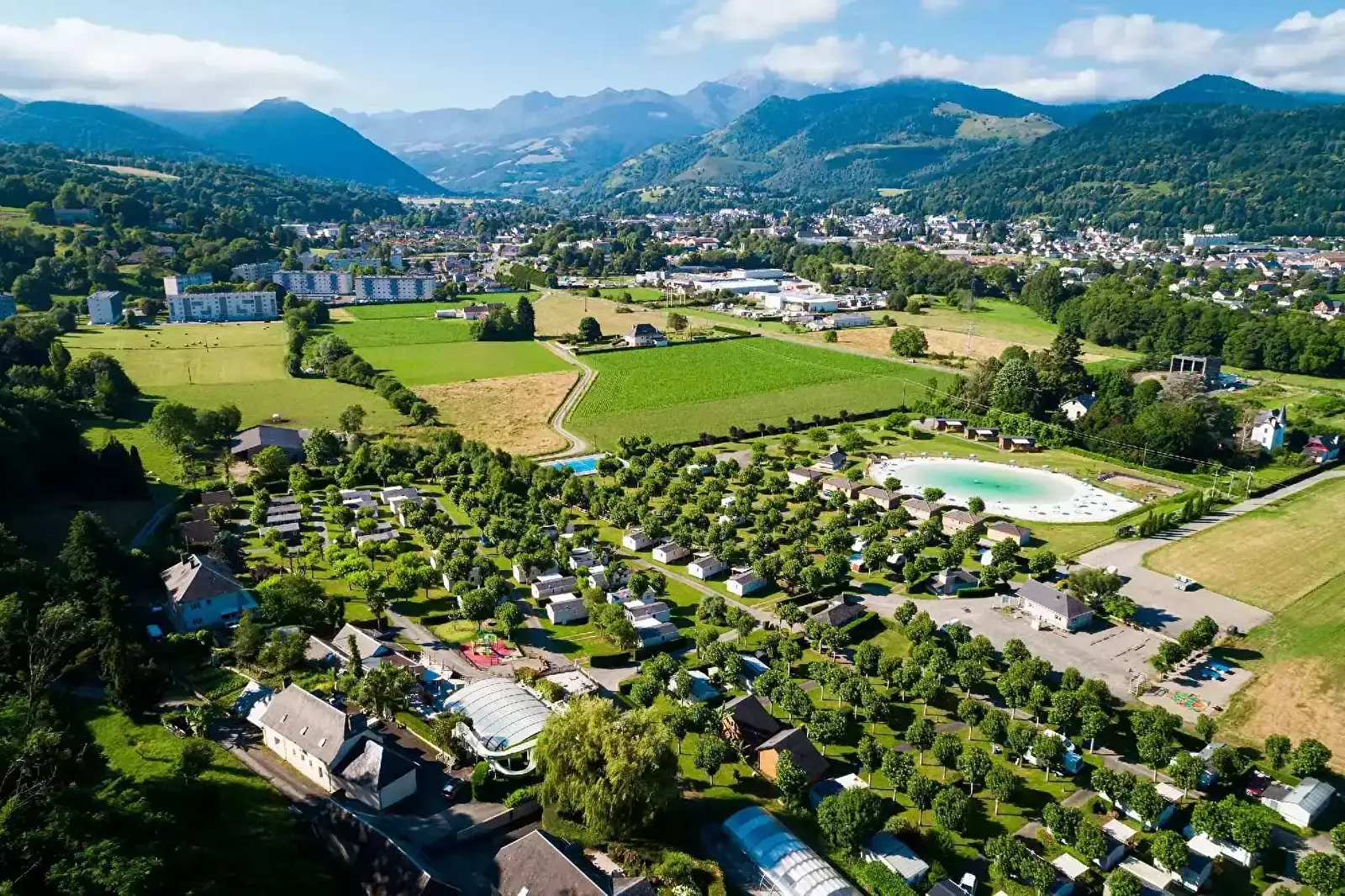 Locatie overzicht Camping Le Monloo