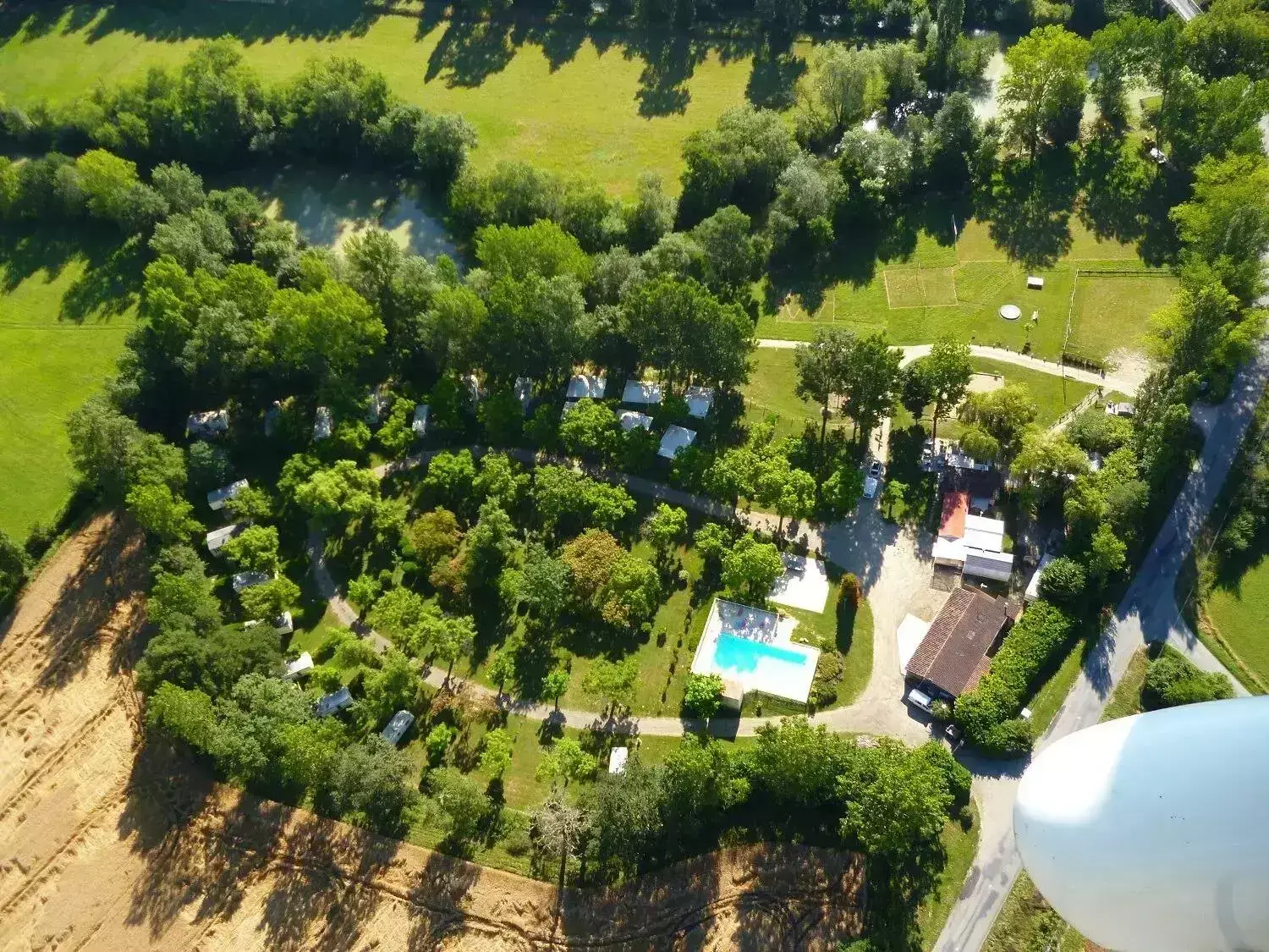 Vista Camping Le Mouliat