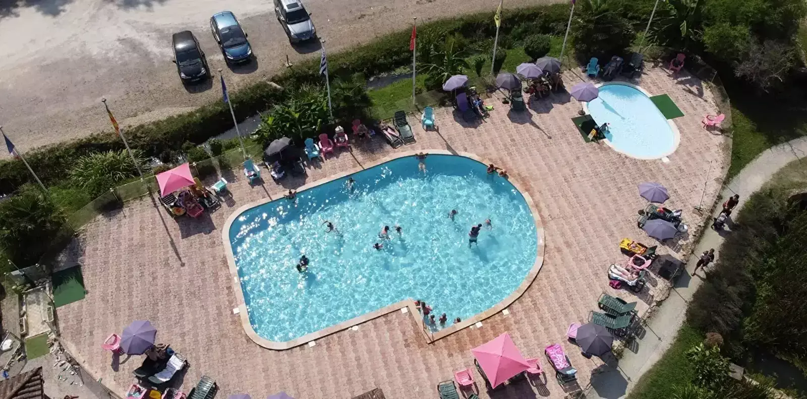 Zwembad Camping le Moulin de Surier