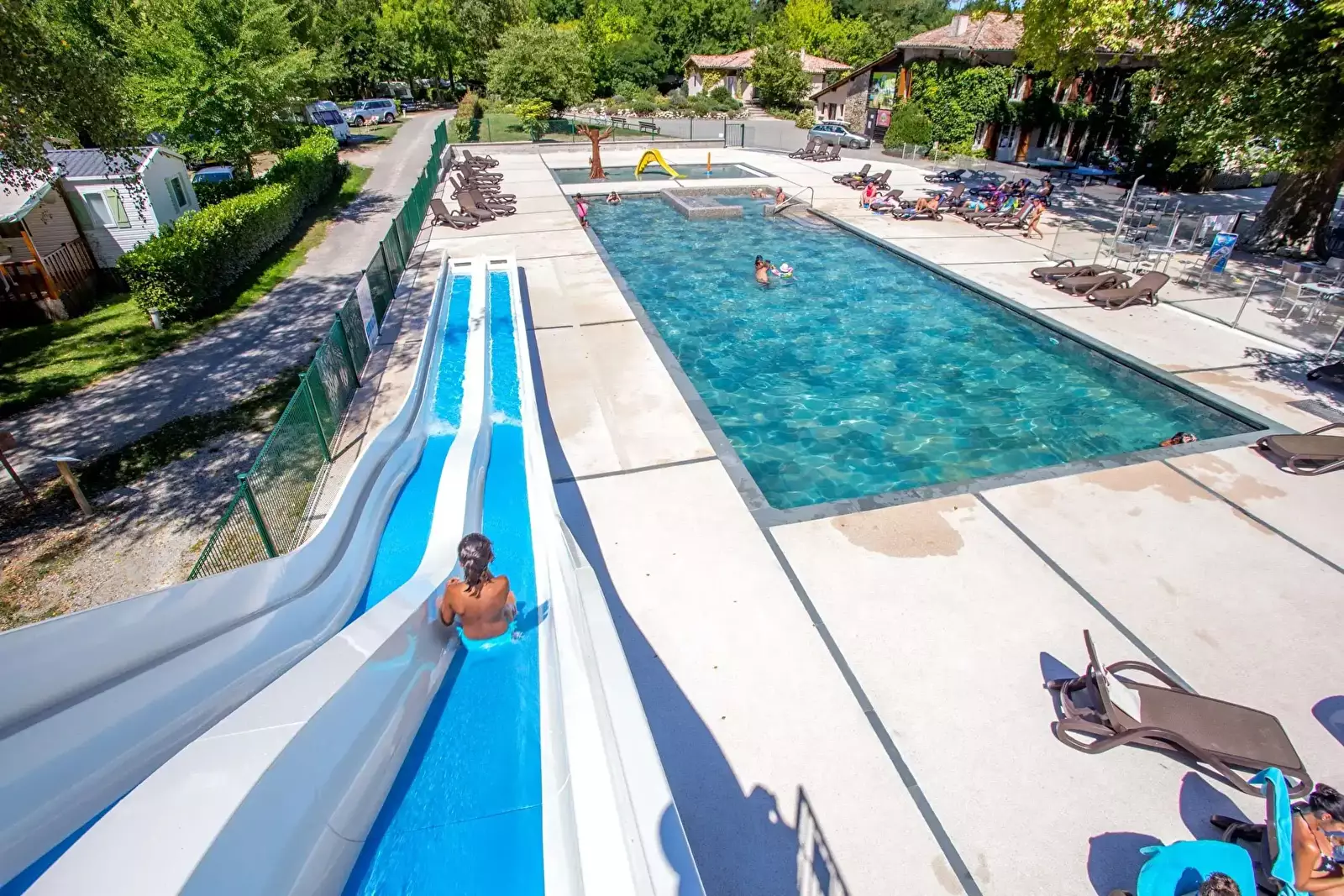 Piscina Camping Le Moulin - Sites et Paysages