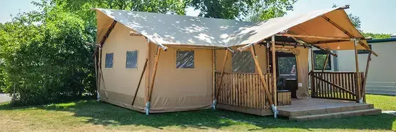 Tenda Safari Camping Le Nauzan Plage - Flower