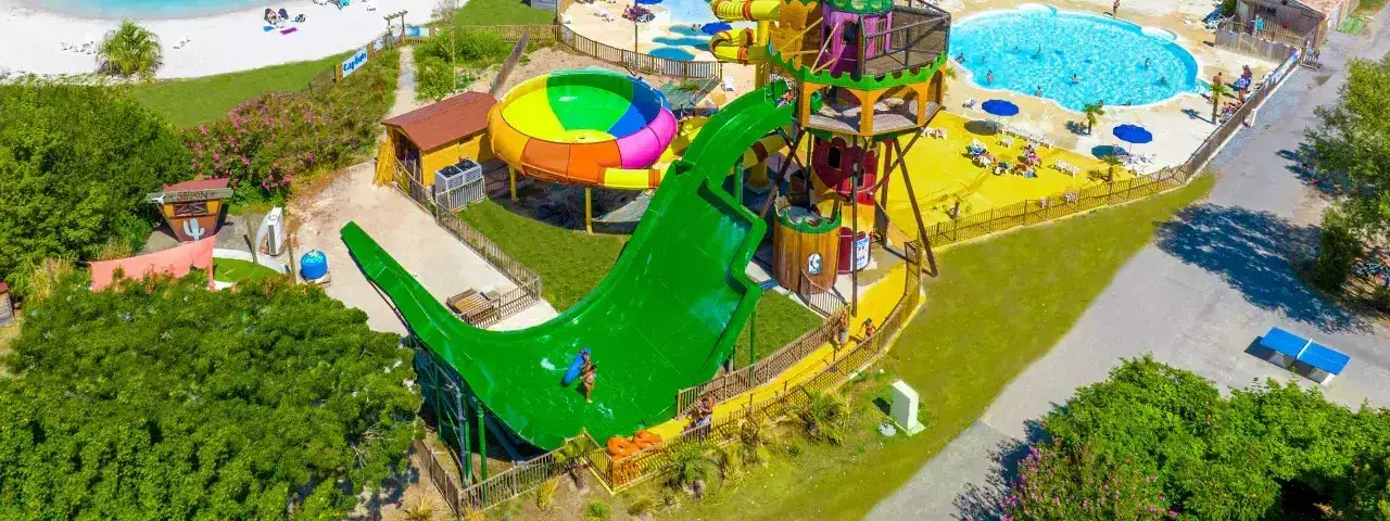 Water park Camping Le Paradis De Bazas - Capfun