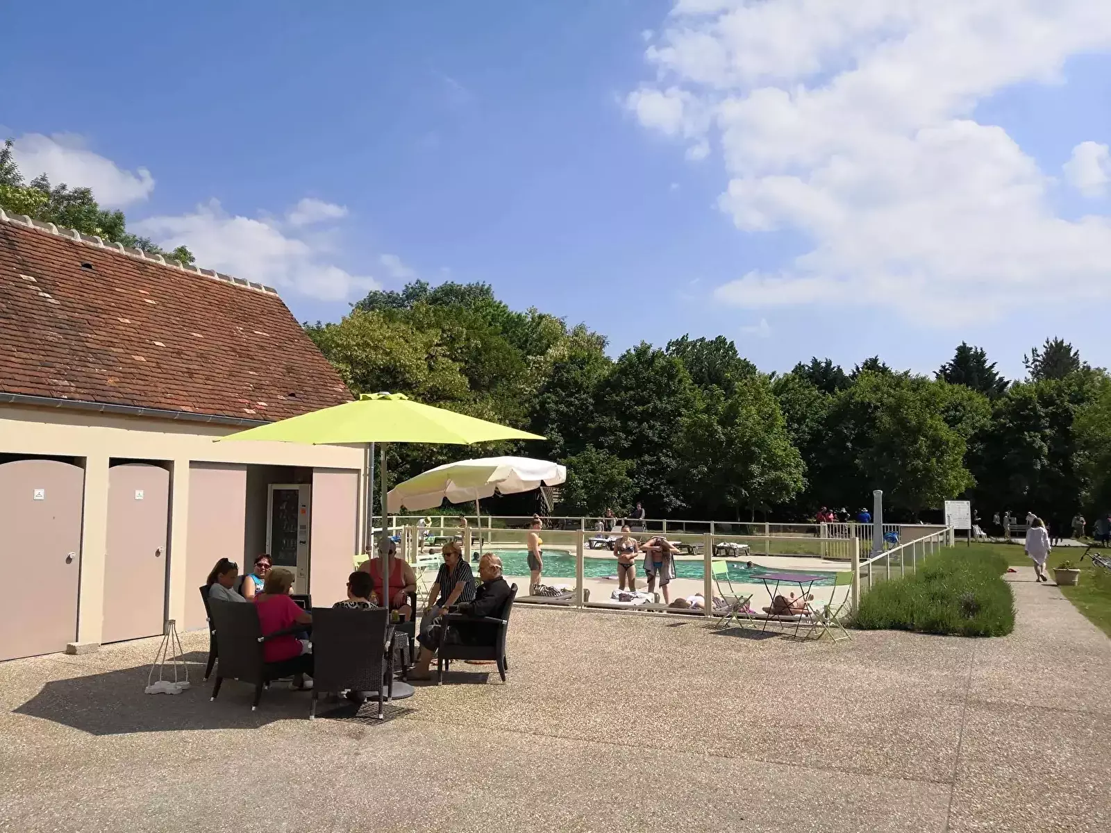 Plavecký bazén Camping Le Parc Du Gue