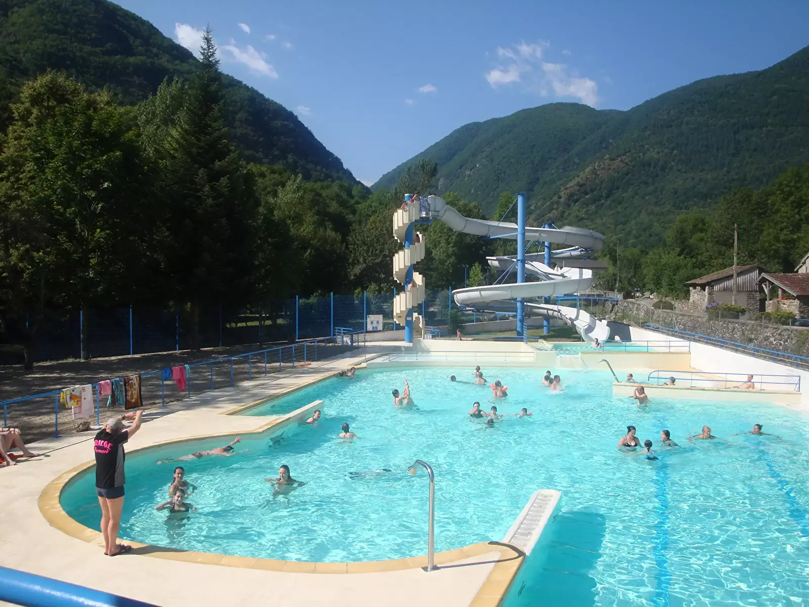 Piscina Camping Le Pas De L'ours
