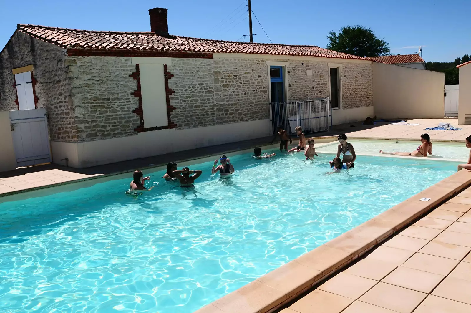 Piscina Camping Le Pavillon Bleu