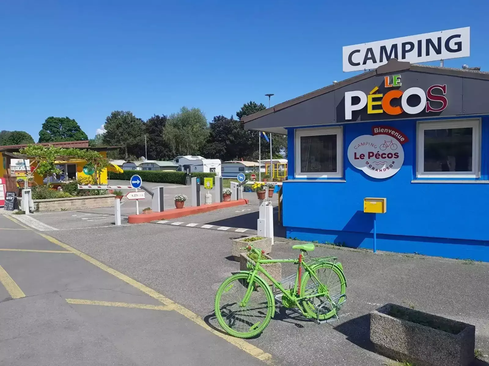 Empfang Camping Le Pécos