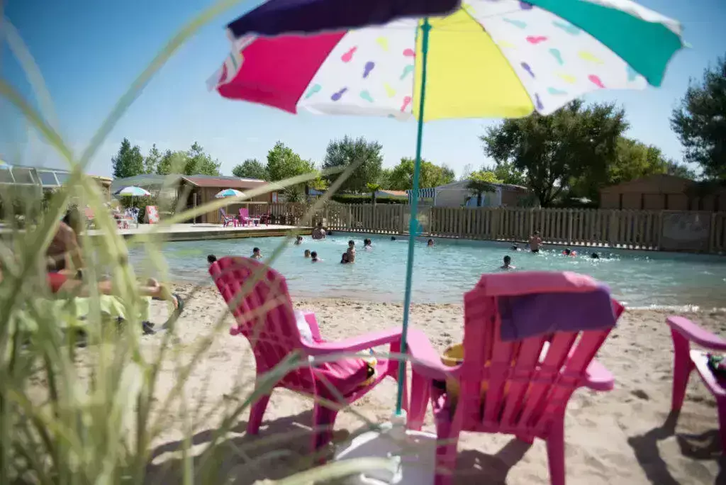 Nuotare nel lago o nello stagno Camping Le Petit Paris - Flower
