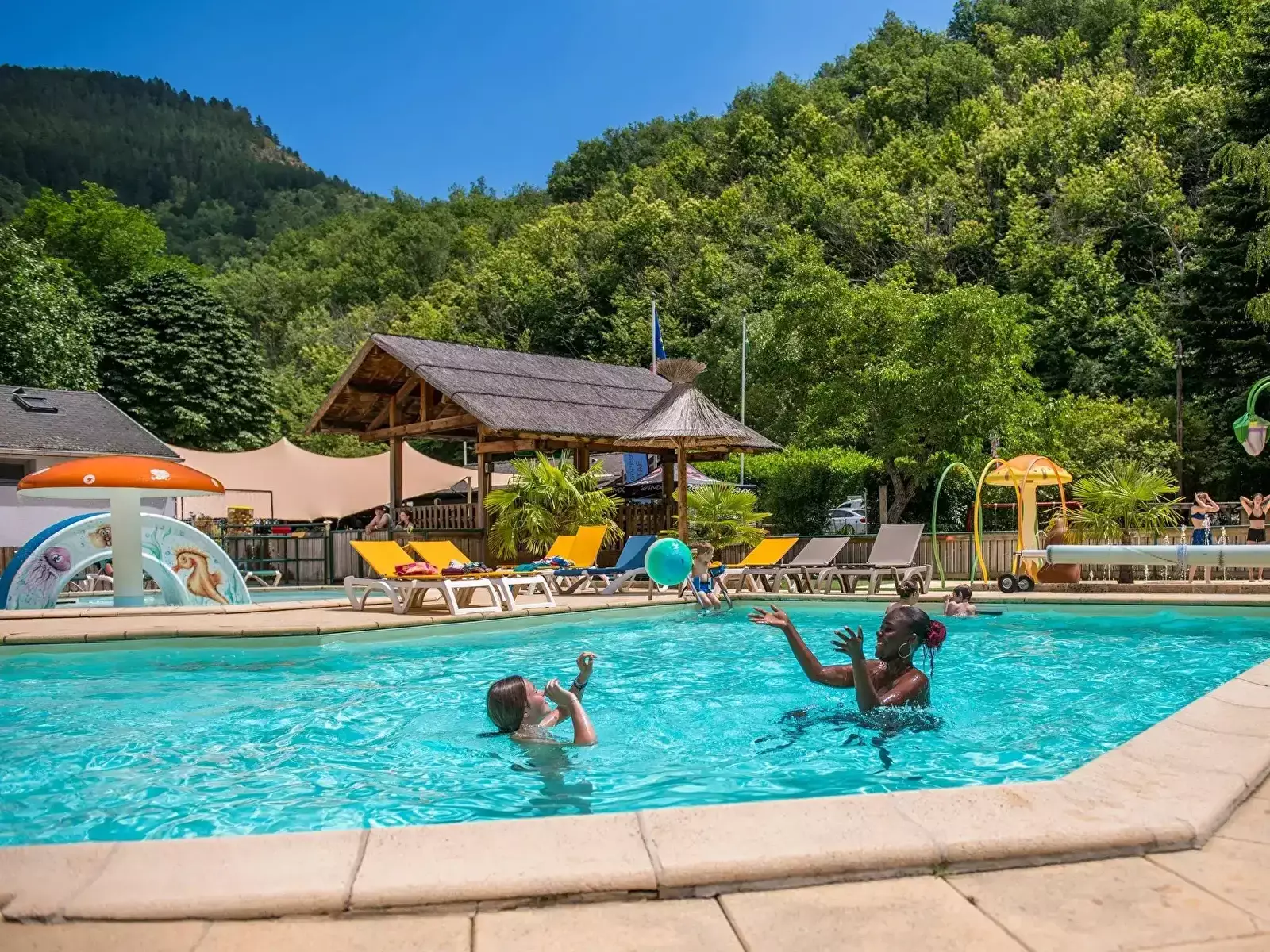 Piscina Camping Le Pont du Tarn