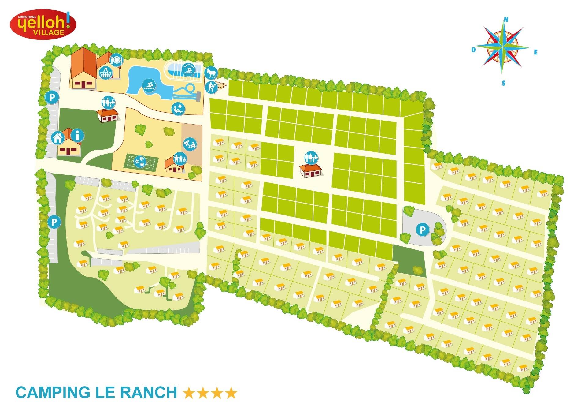 Camping Le Ranch in La Plaine-sur-mer, Frankreich (2026) | JetCamp.com