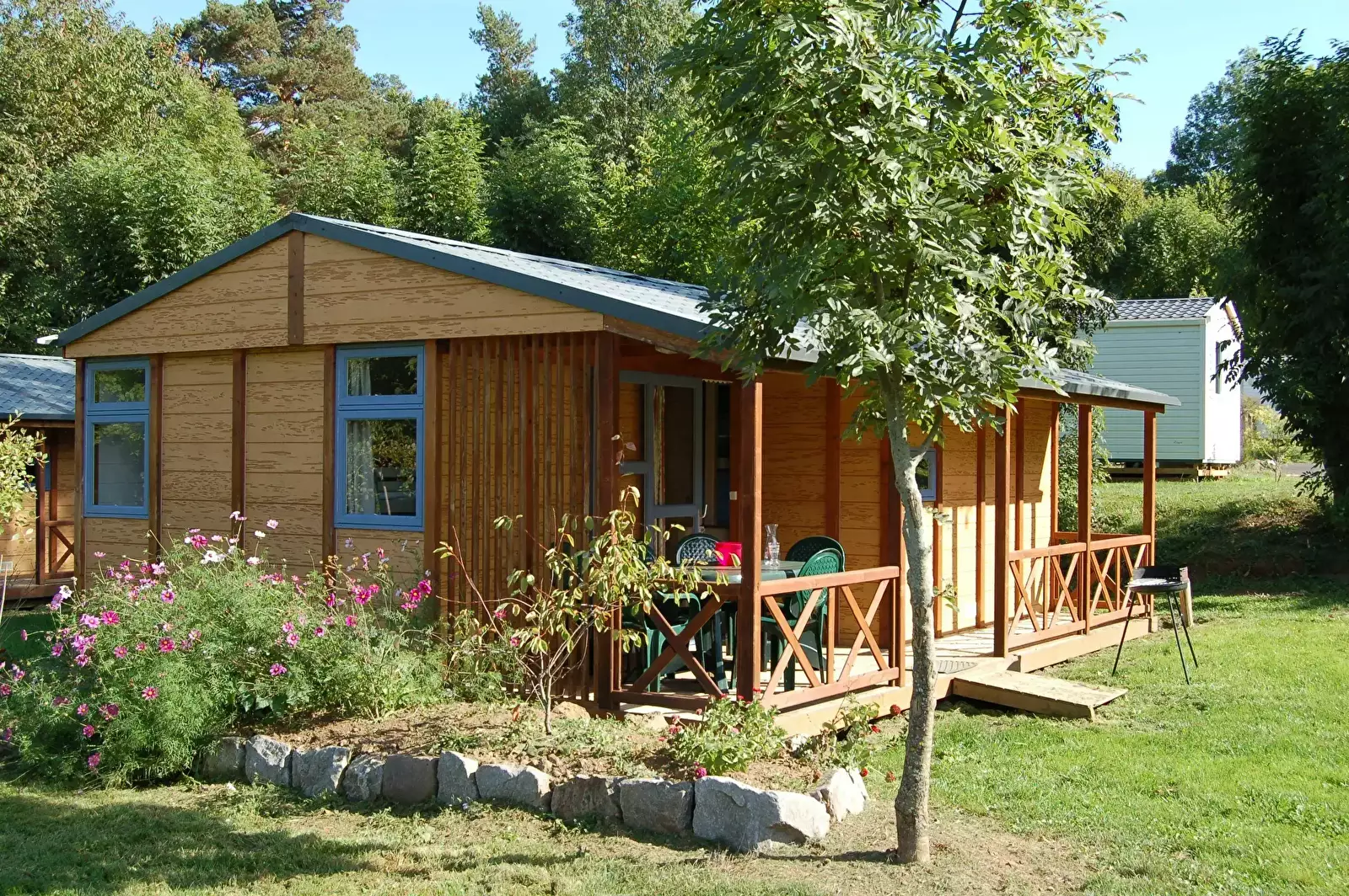 Chalet-Bungalow-Huisje Camping Le Repos du Baladin