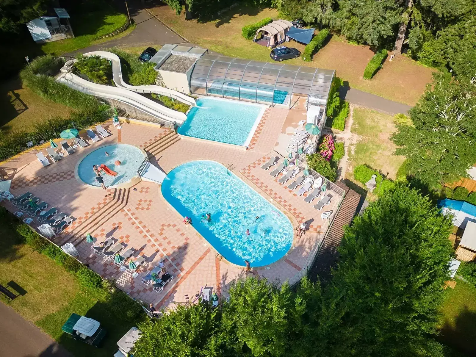 Piscina Camping Le Séquoia - Sunêlia