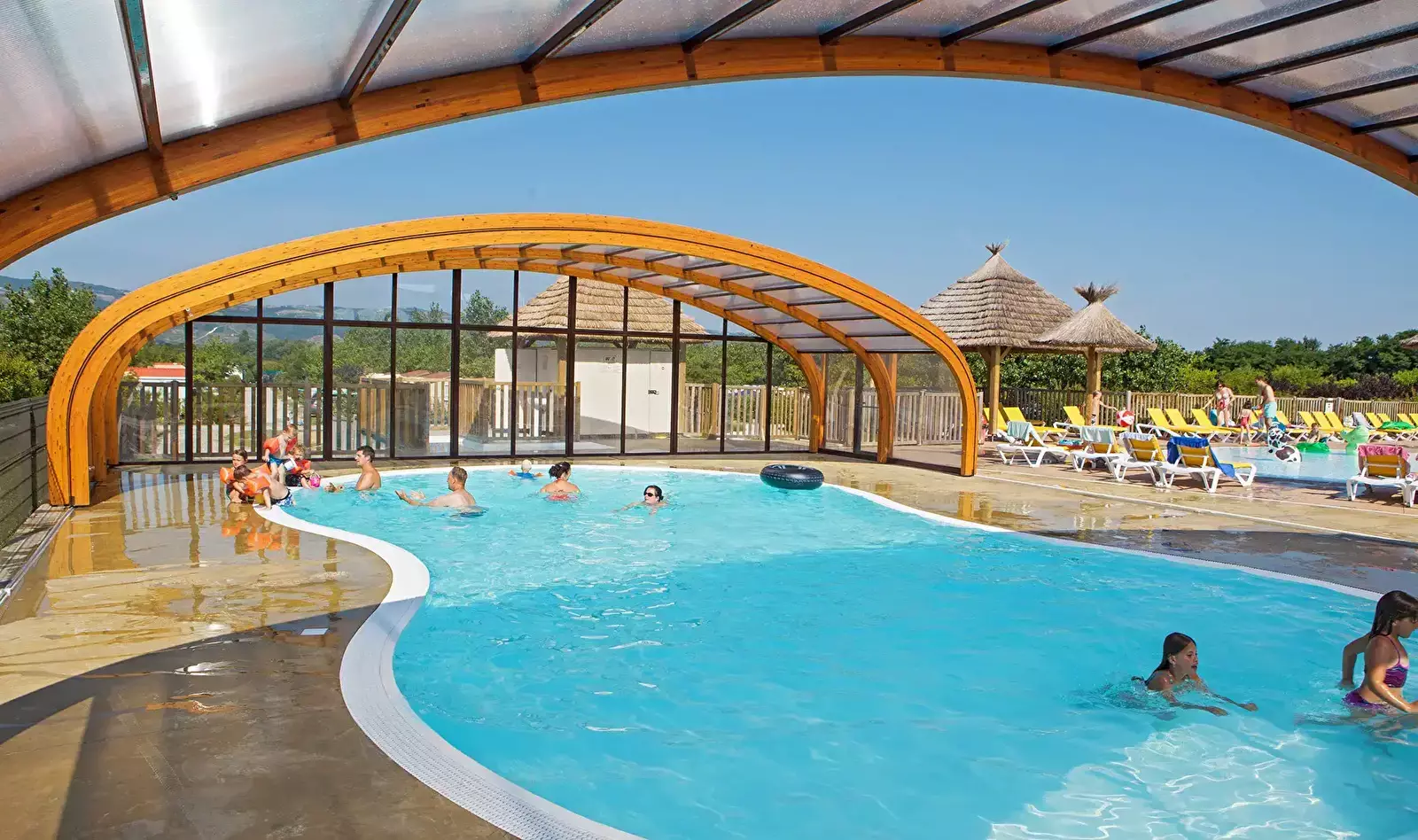 Swimming pool Camping Le Soleil Fruité