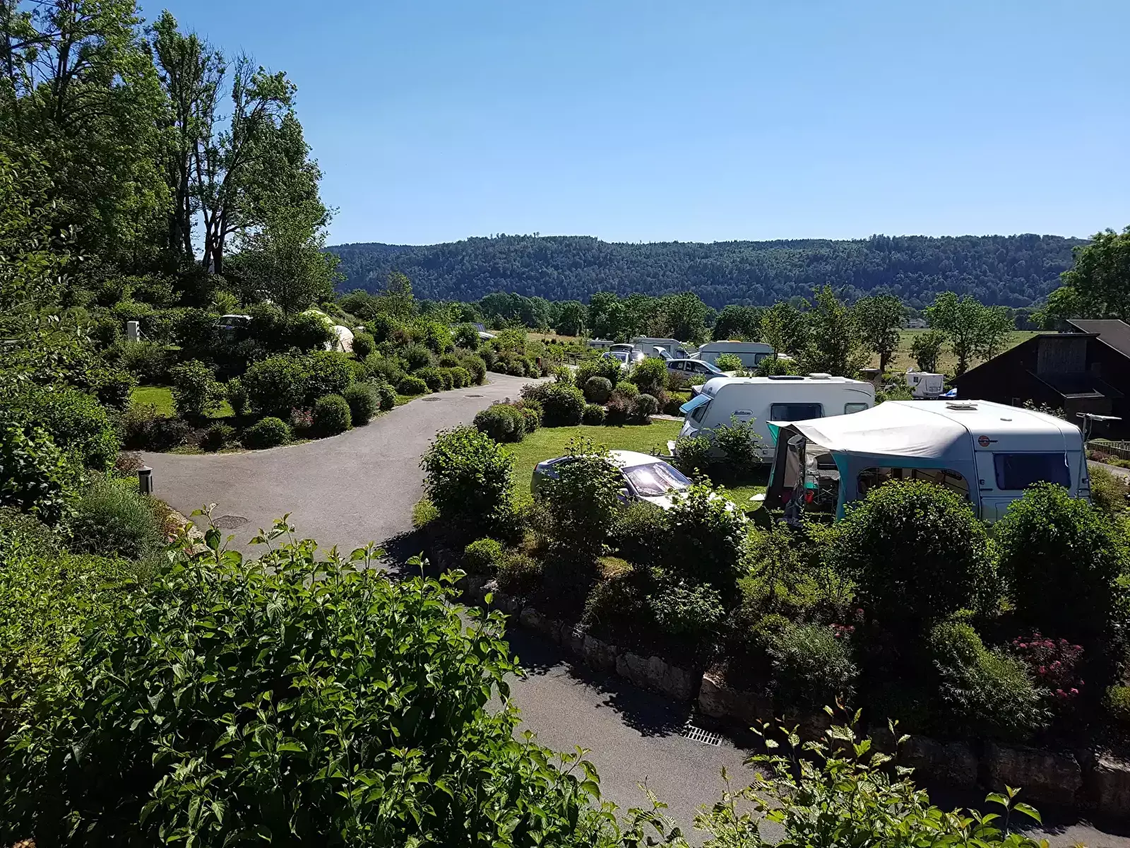 Panoramica Camping Les 12 Cols