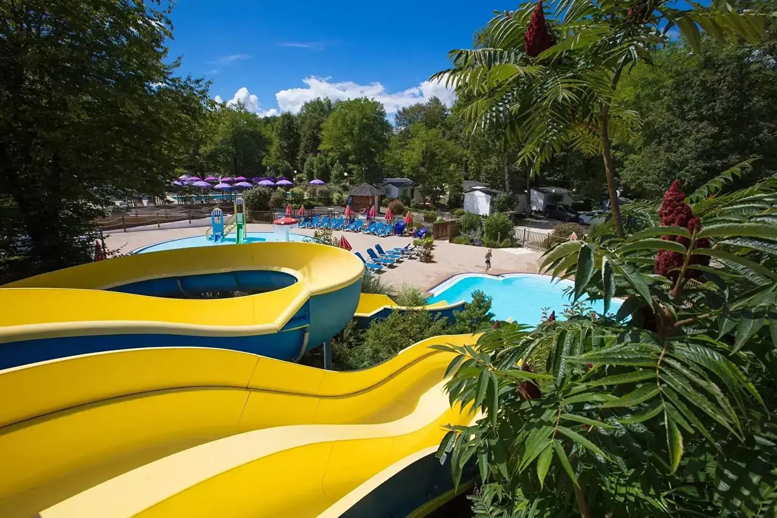 Piscina Camping Les 3 Lacs