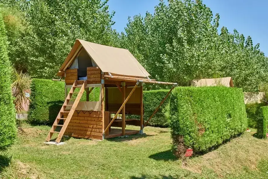 Chalet-Bungalow-Huisje Camping Les 4 Chênes