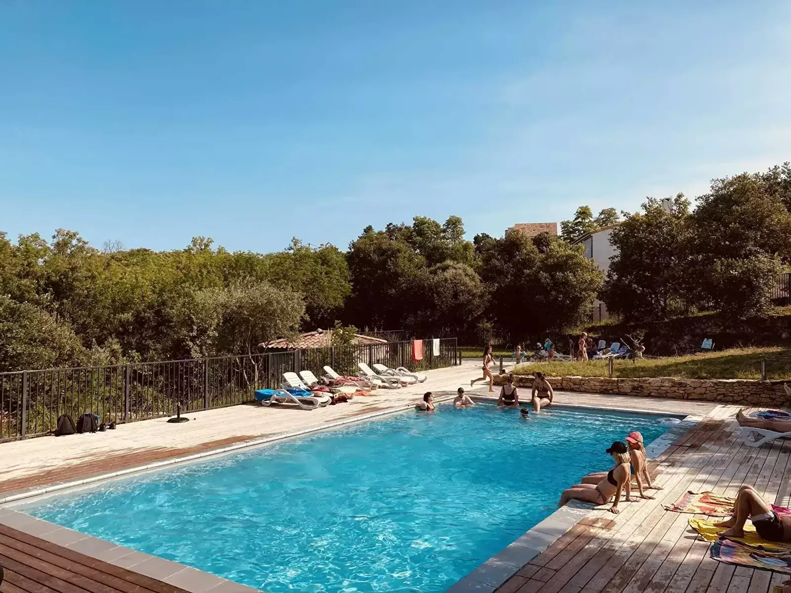 Zwembad Camping les 4 Saisons