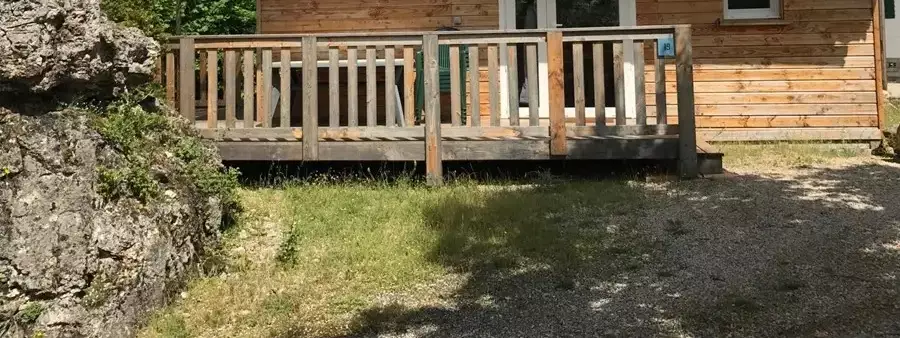 Mobilní dům Camping Les 4 Templiers