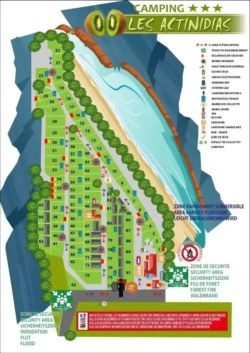 Camping Les Actinidias in Casteljau, France (2026) | All campings on  JetCamp.com