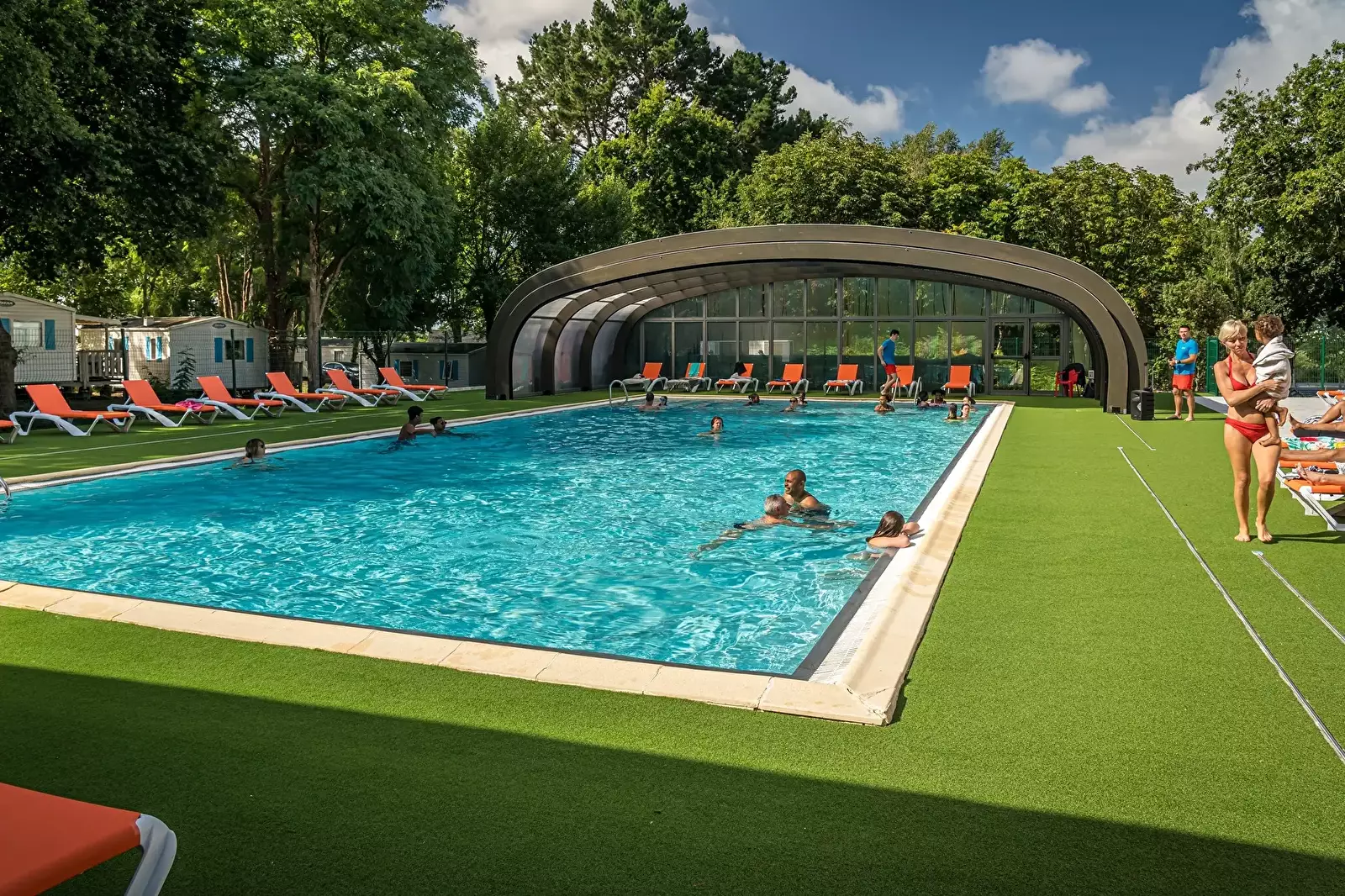 Piscina Camping Les Ajoncs D'or - Aloa Vacances
